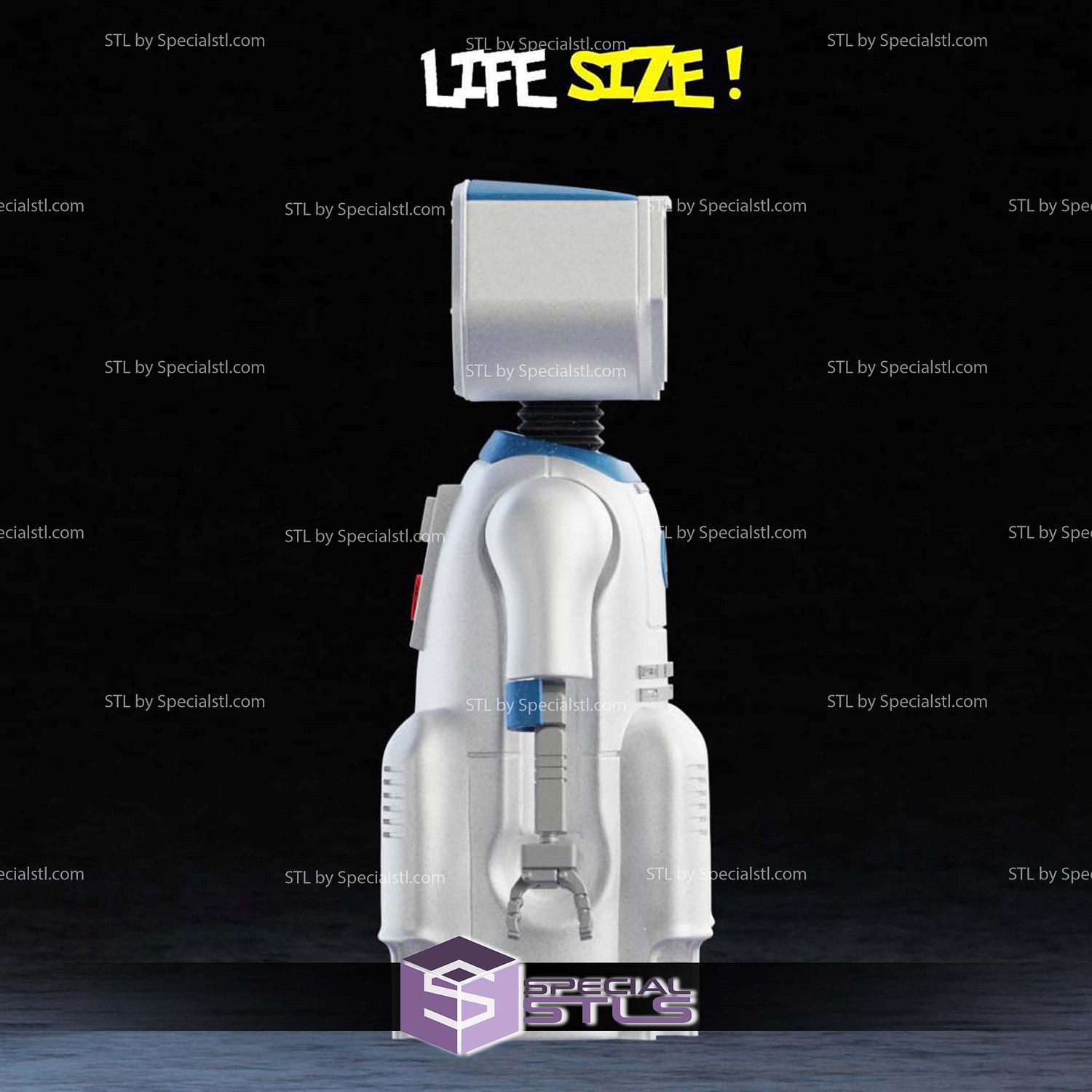 Life Size Herbie Fantastic Four STL Files 3D Model — view 6