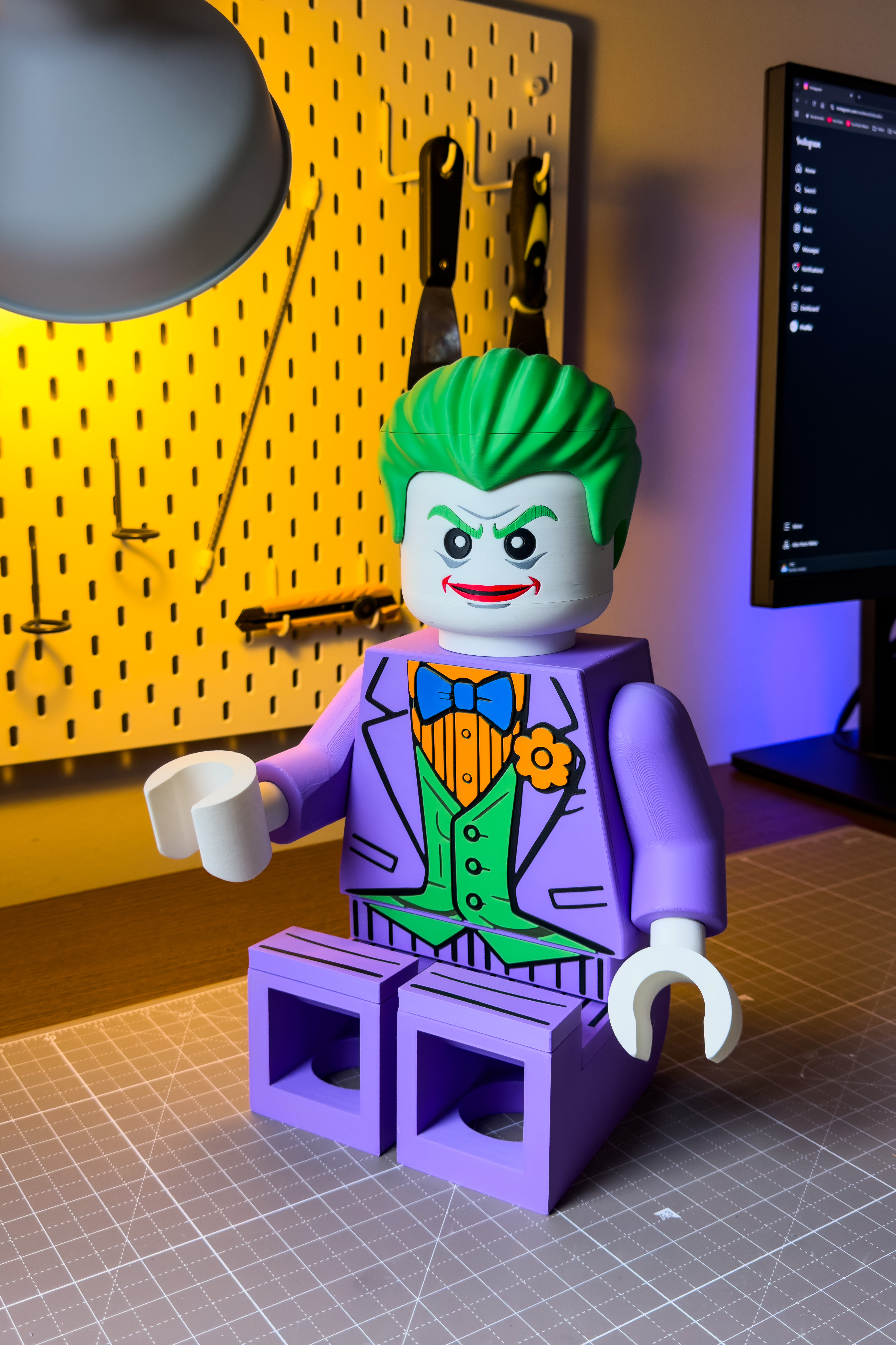 Joker Modular Figure 3D 3MF Model
