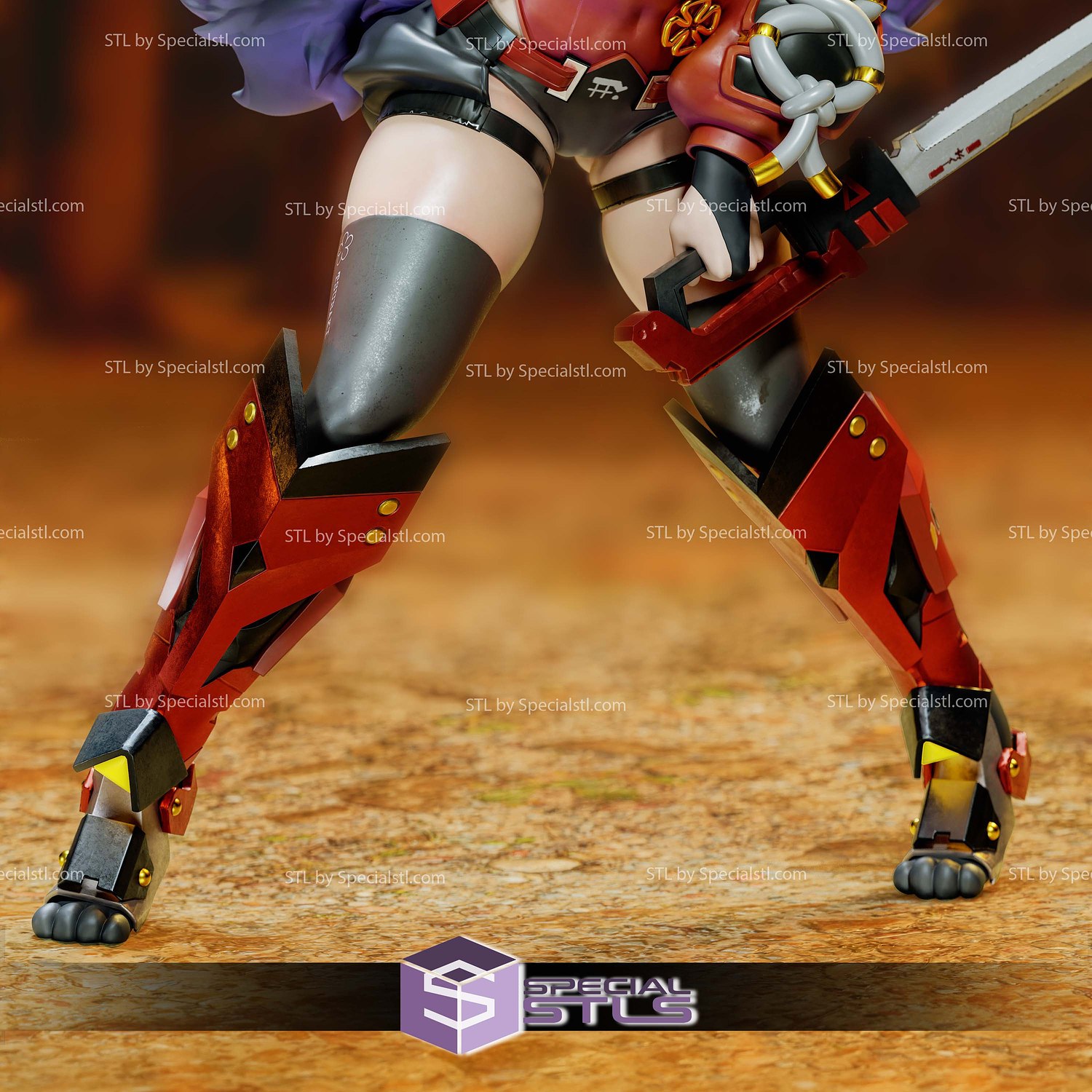 Zenless Zone Zero Nekomiya Mana STL Files 3D Model — view 7