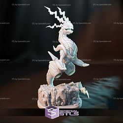 Pokemon Future Lizard Miraidon 3D Printer Files STL Model