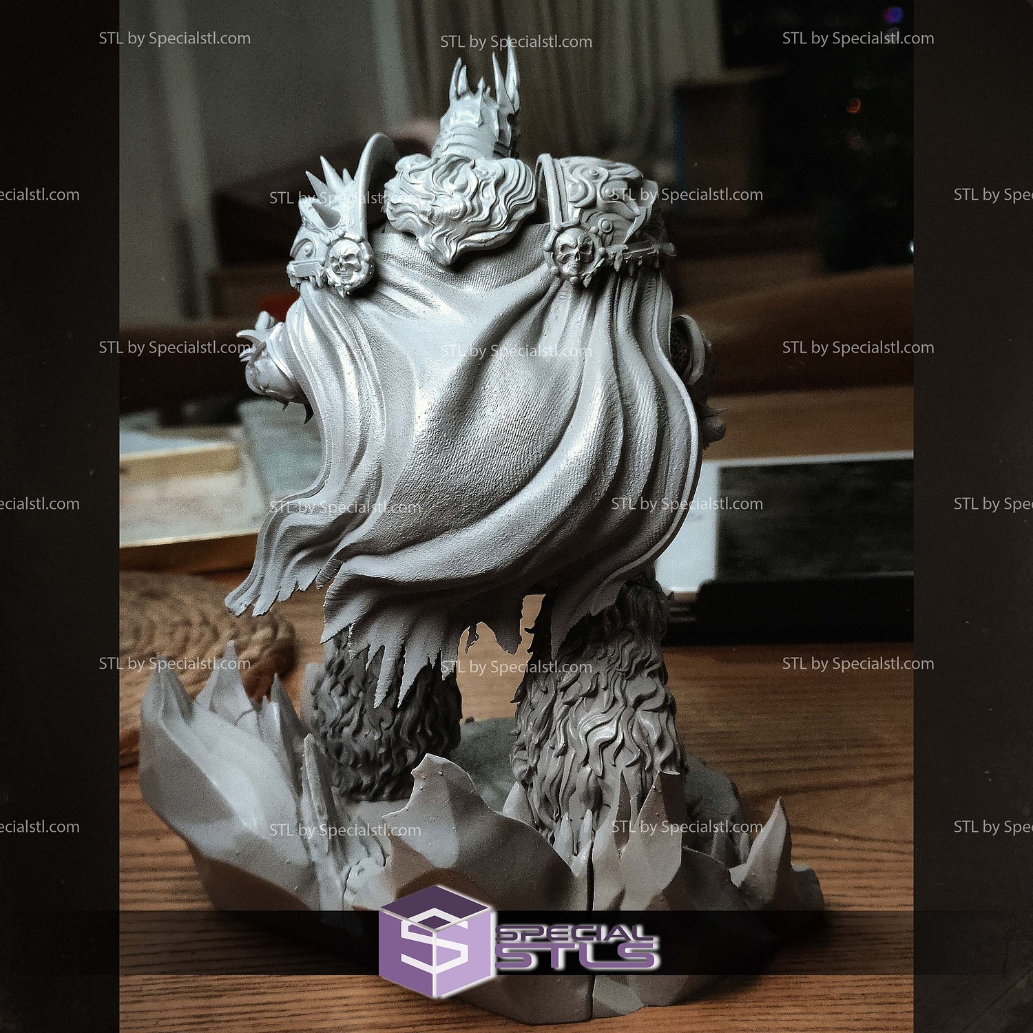 Arthas Lich King 20cm STL Files 3D Model — view 6