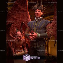 Raphael Baldurs Gate V2 3D Printer Files STL Model