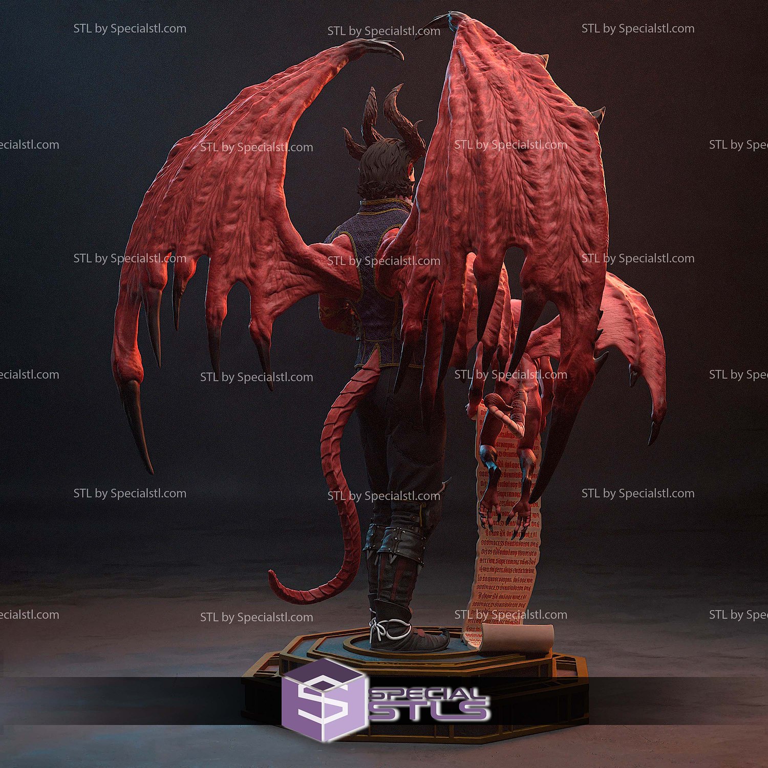 Raphael Baldurs Gate V2 3D Printer Files STL Model — view 5