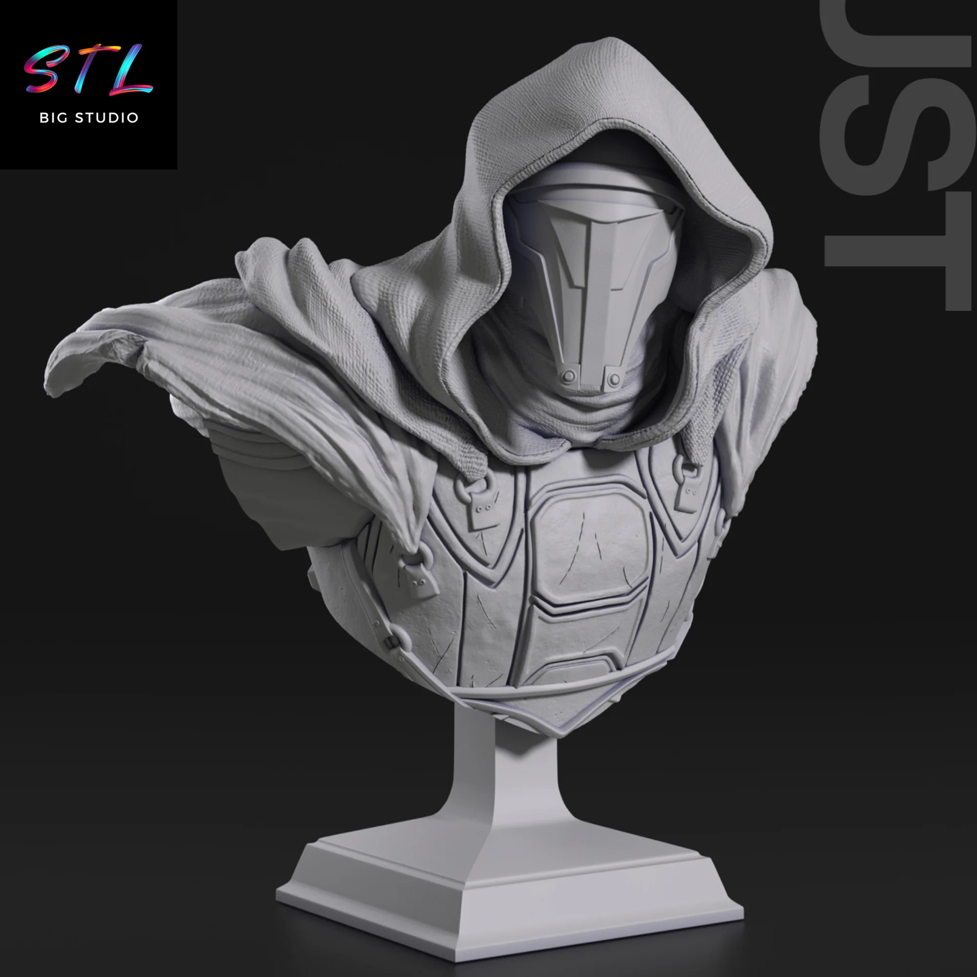 Darth Revan STL | Star Wars | 3D Printable Figure Model — view 6