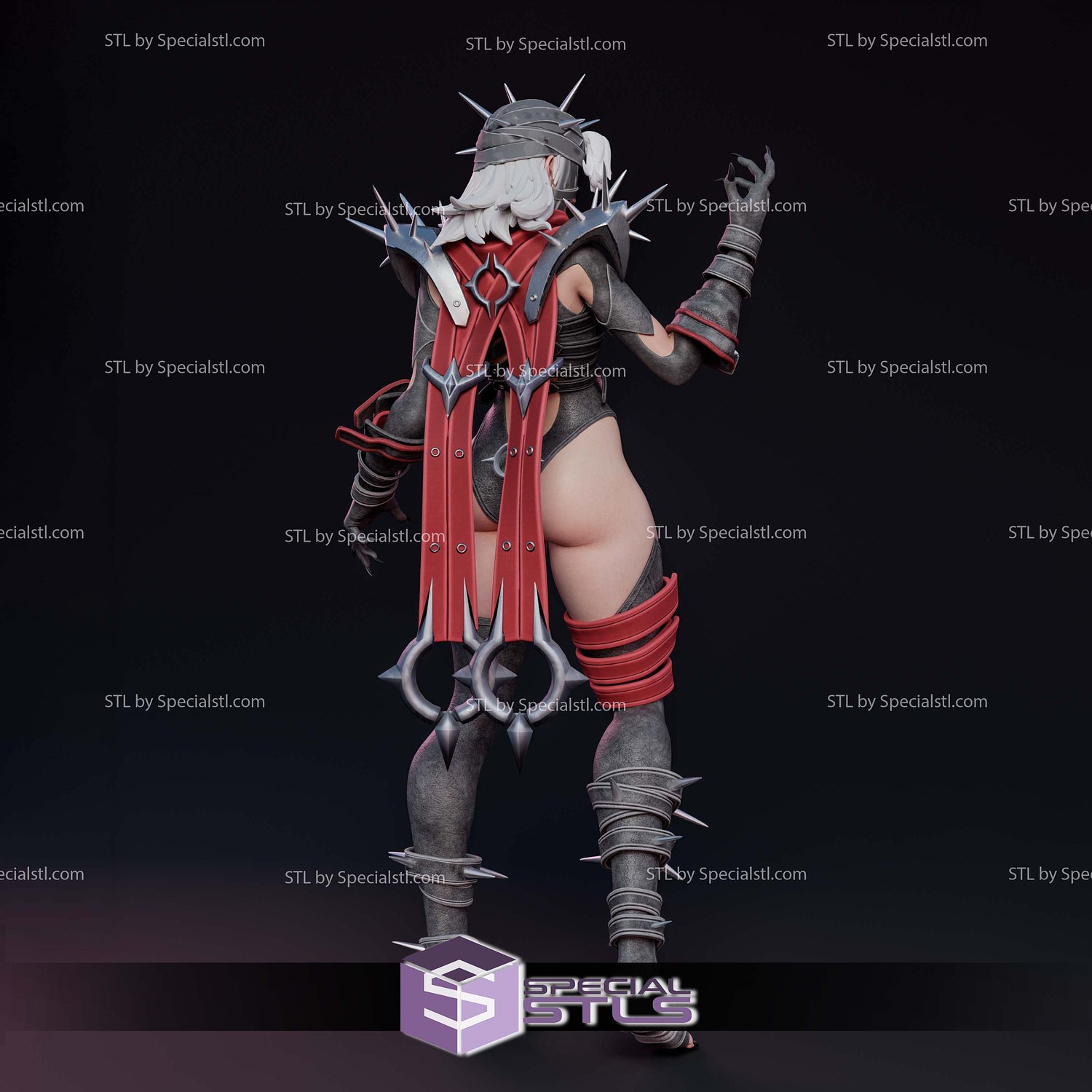 Malice Susan Storm Marvel Rivals Rock 3D Printer Files STL Model — view 3