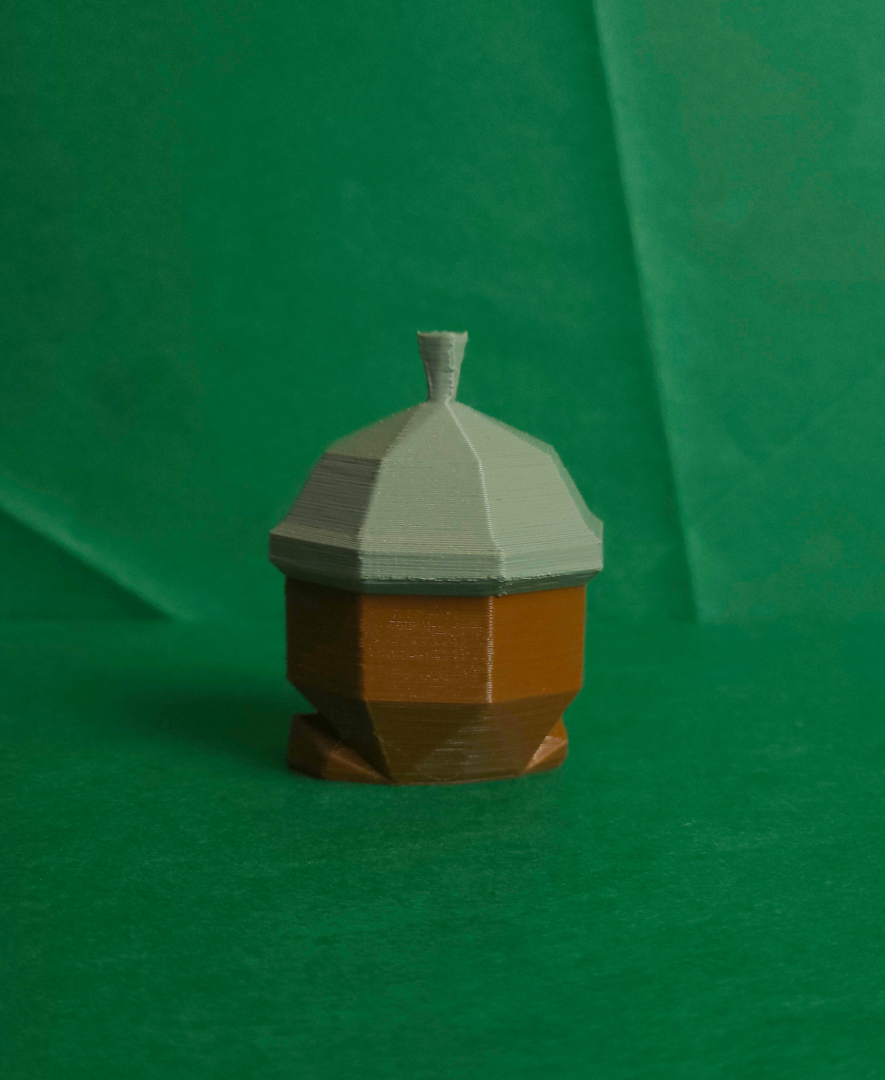 Seedot Low Poly Pokemon 3D STL Model