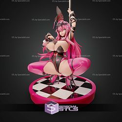 Nikke Velvet Bunny Suit STL Files 3D Model