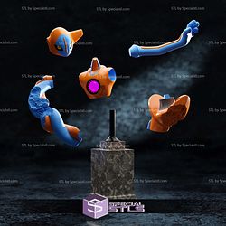 Basic Pokemon Collection Deoxys Normal Bust 3D STL Model