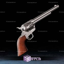 Cosplay STL Files Fallout New Vegas Revolver 3D Model