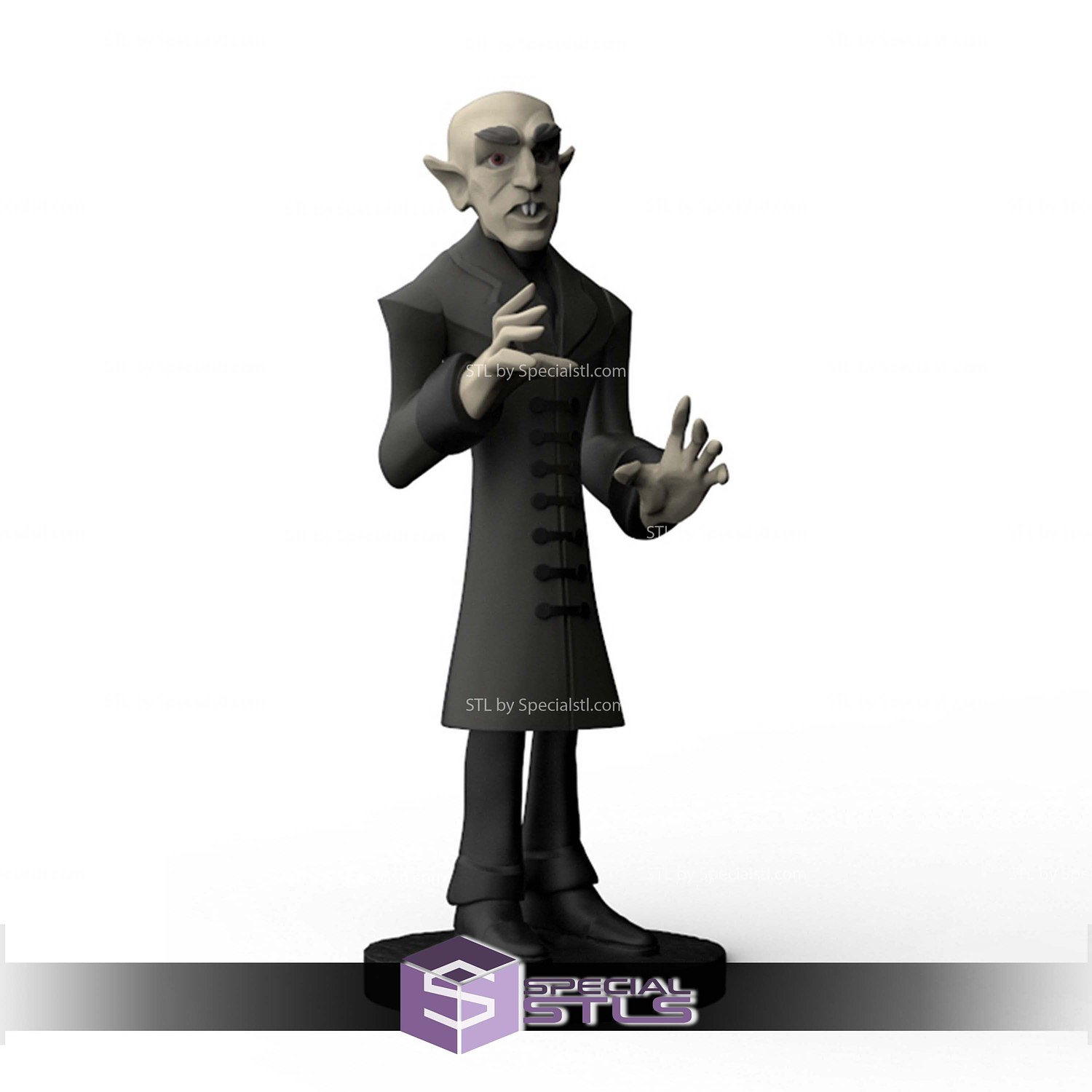 Disney Infinity Style STL Collection - Nosferatu 3D Model — view 3