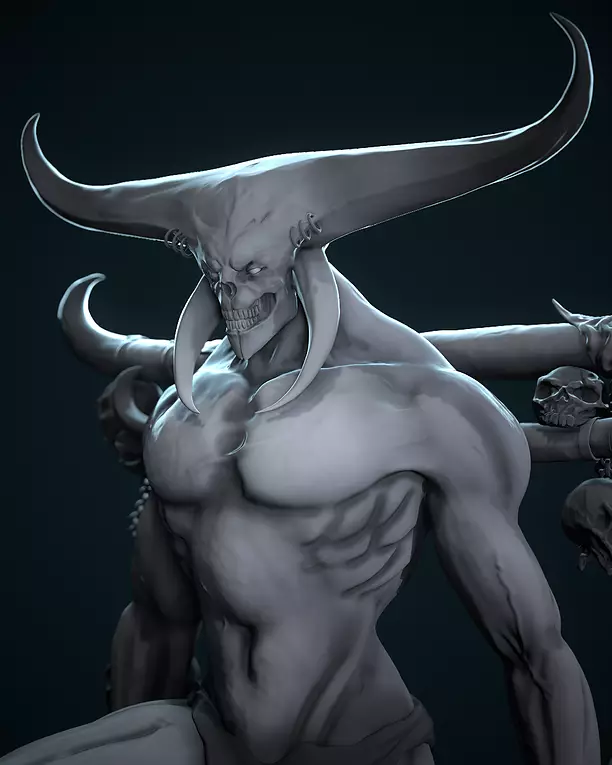 Berserker 3D STL Model