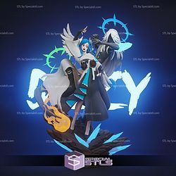Queen Dizzy Guilty Gear STL Files 3D Model