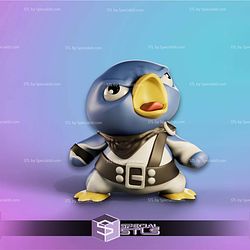 Chibi Penguin Army Berserker 3D Printer Files STL Model
