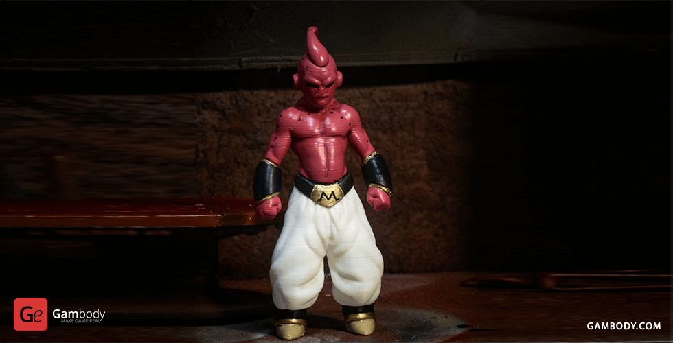 Majin Buu 3D Printer Files | Assembly STL Model