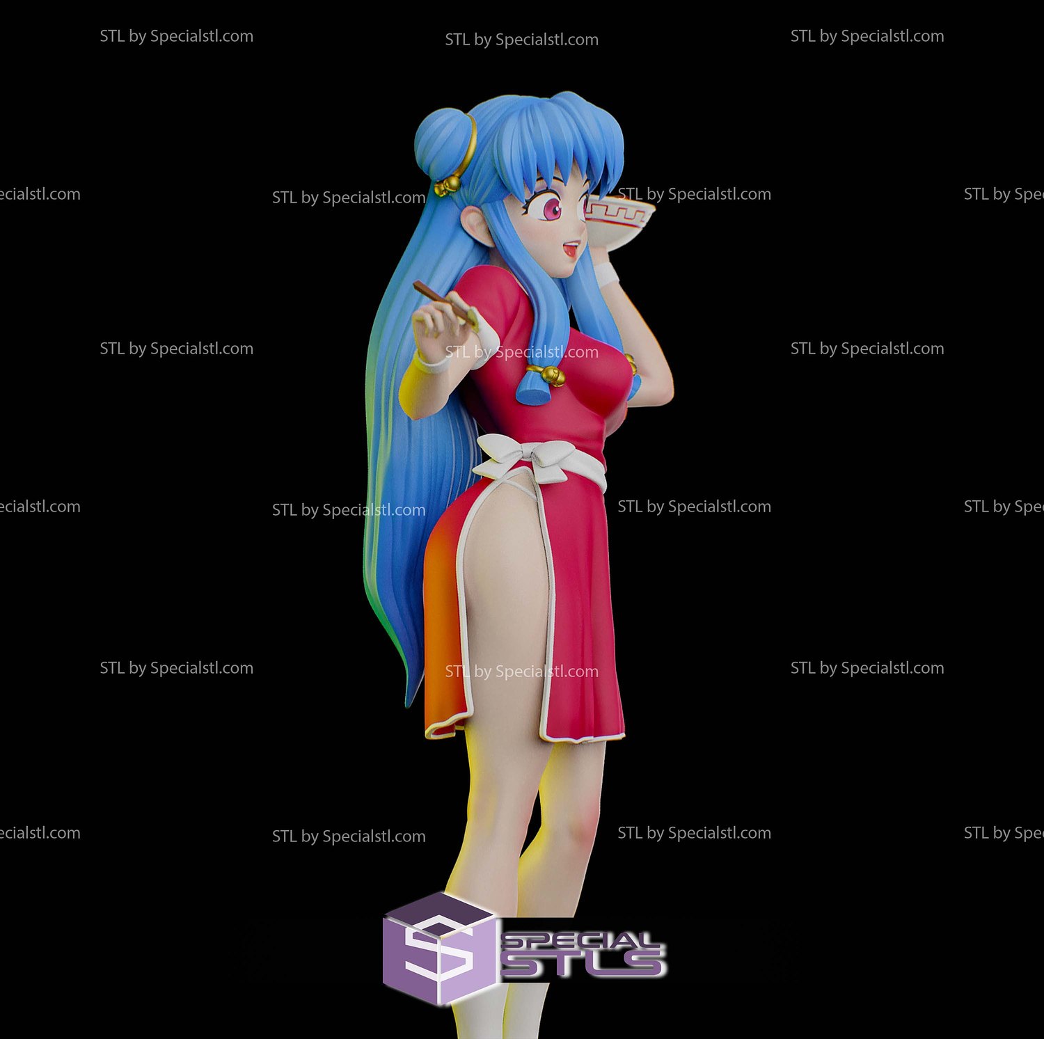 Shampoo Ranma V3 3D Print Files STL Model — view 3