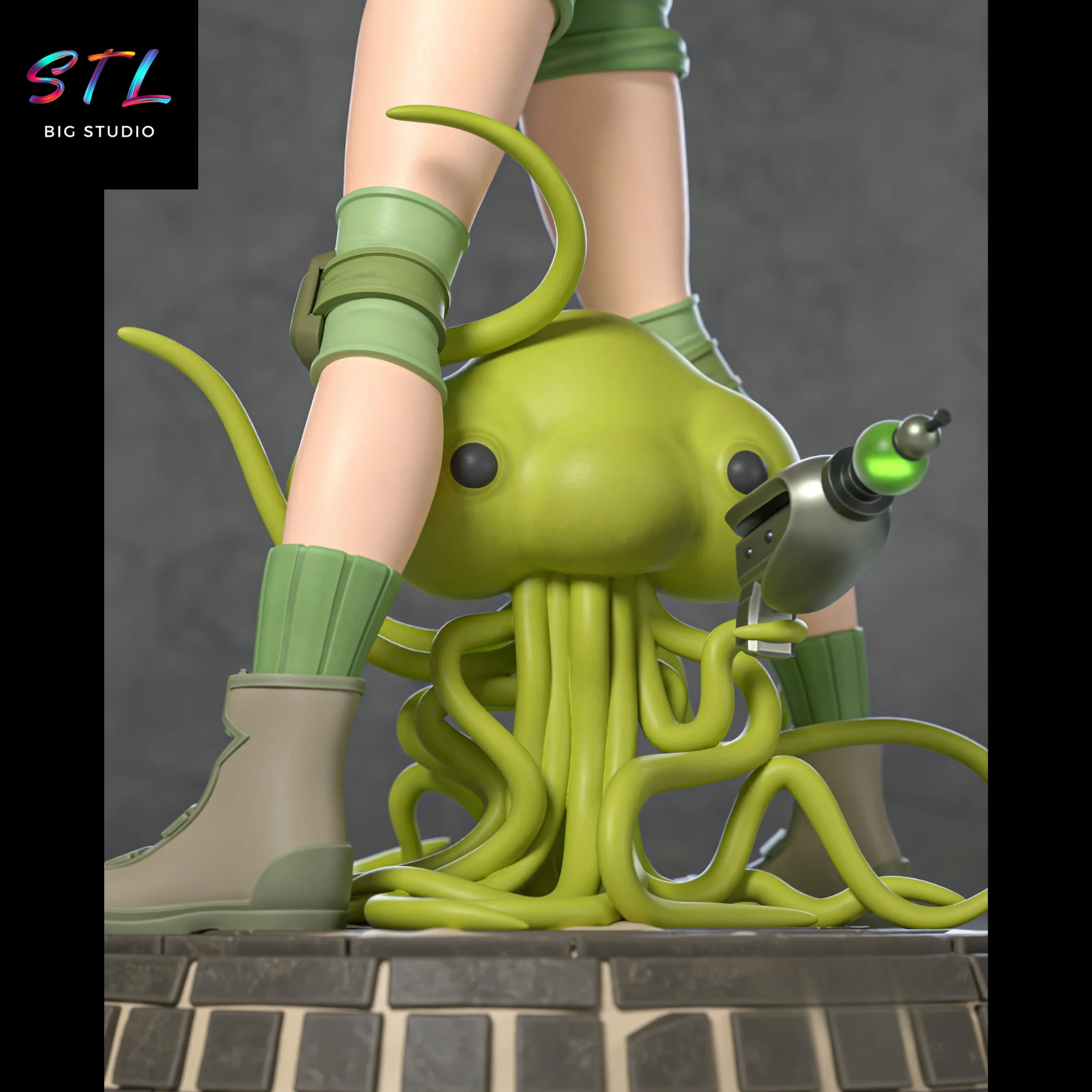 Eri Kasamoto STL | Metal Slug | 3D Printable Figure Model — view 4