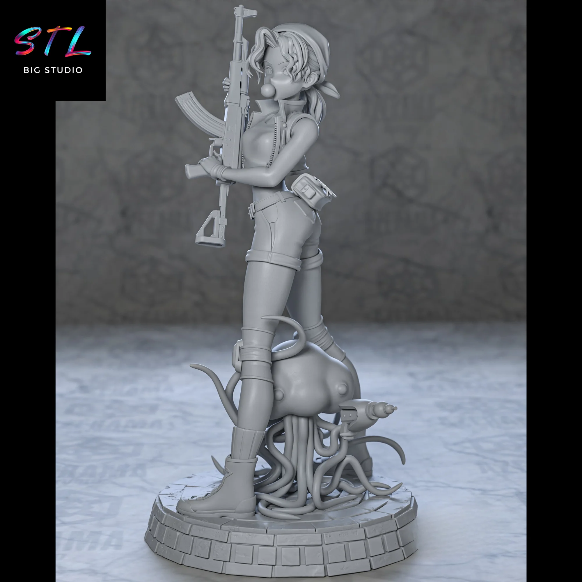Eri Kasamoto STL | Metal Slug | 3D Printable Figure Model — view 5