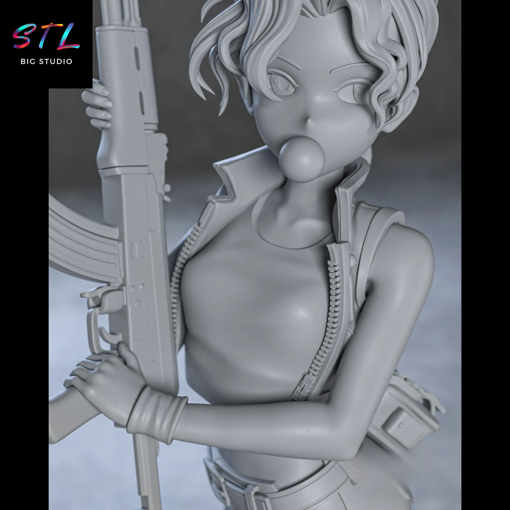 Eri Kasamoto STL | Metal Slug | 3D Printable Figure Model — view 6