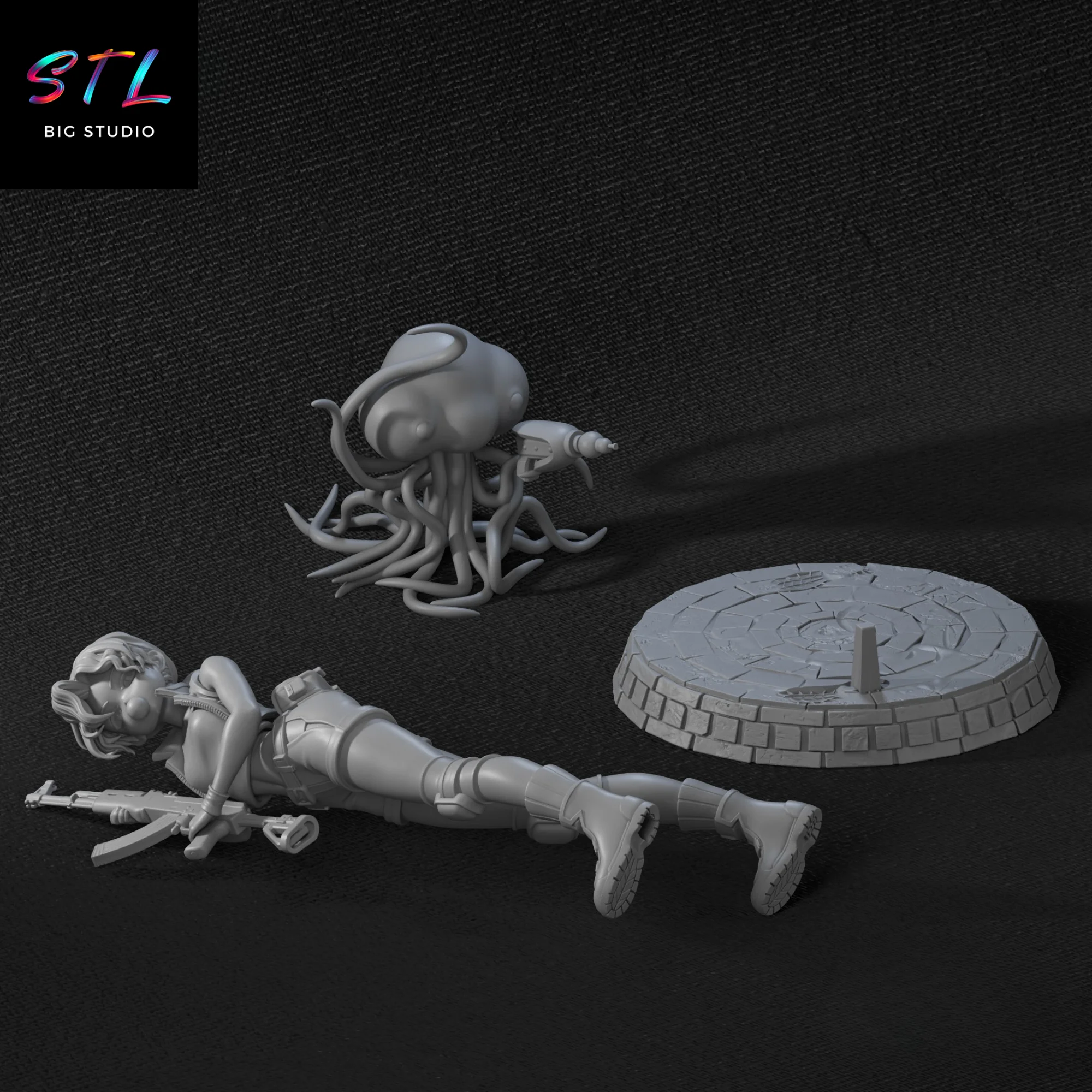 Eri Kasamoto STL | Metal Slug | 3D Printable Figure Model — view 8