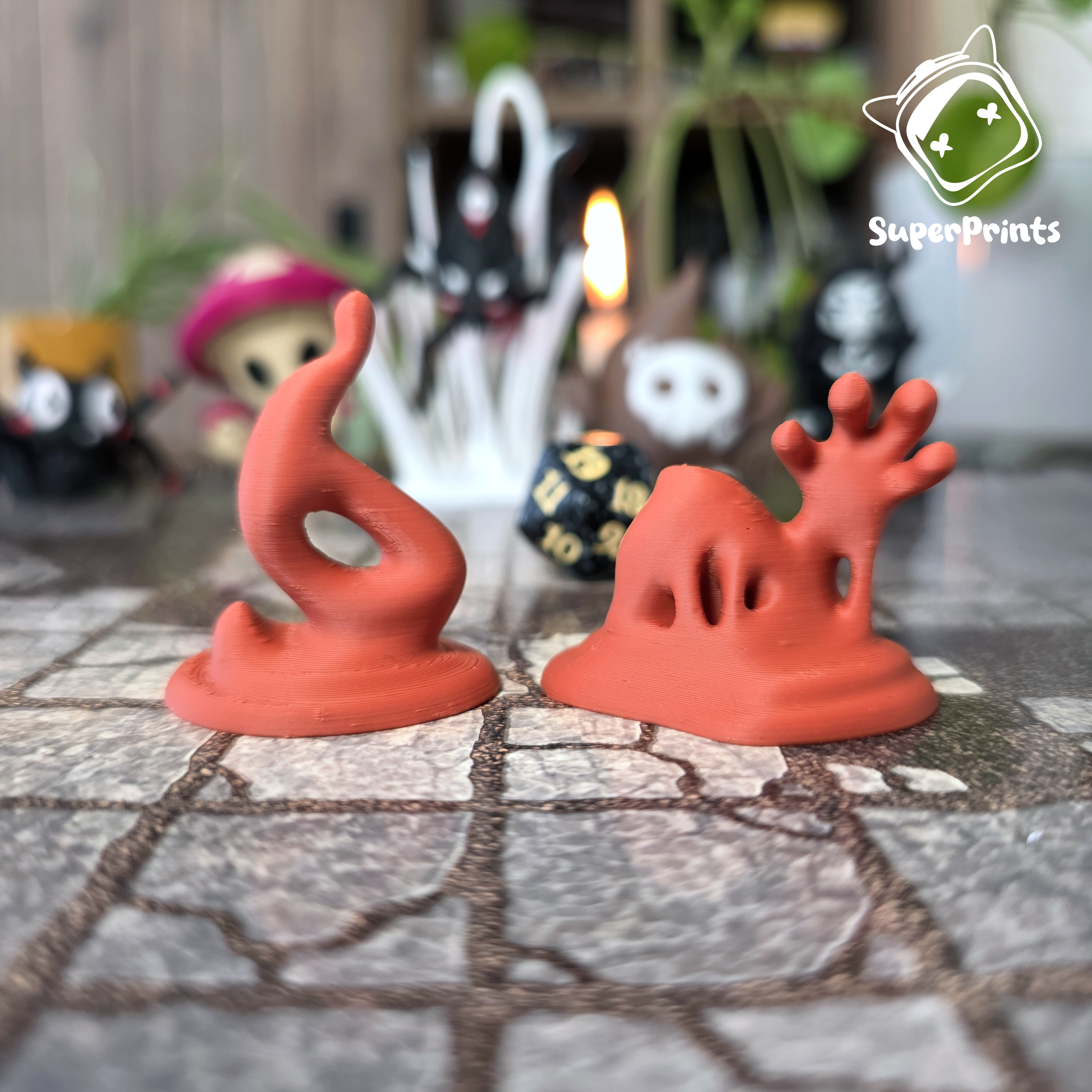 Ochre Jelly - Easy Multicolor FDM RPG Minis (No supports) 3D 3MF Model — view 4