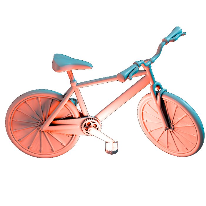 Bikes VIII - Fantasy 3D Print Model STL Model — view 3