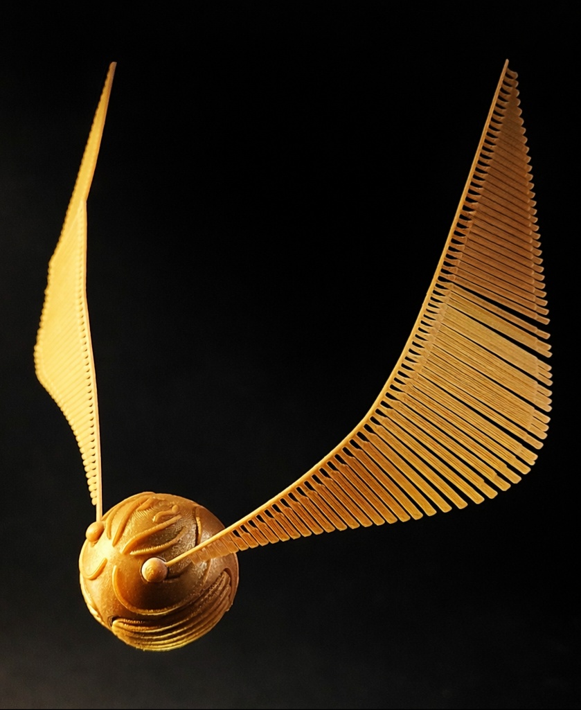 Golden Snitch - Harry Potter 3D OBJ Model — view 2