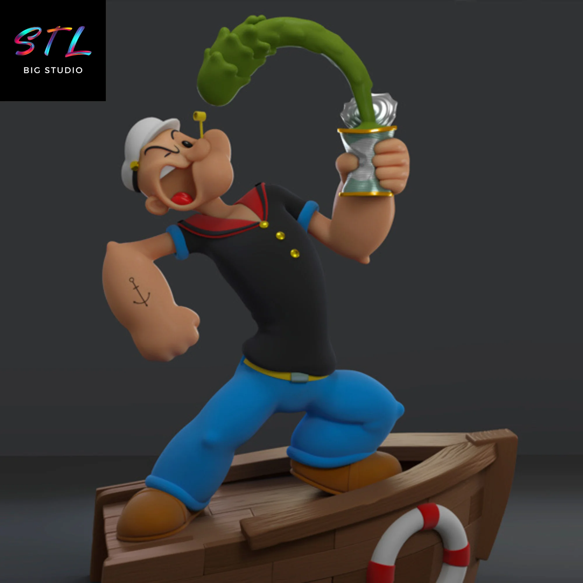 Tintin and Snowy STL | The Adventures of Tintin | 3D Print Model Model — view 6