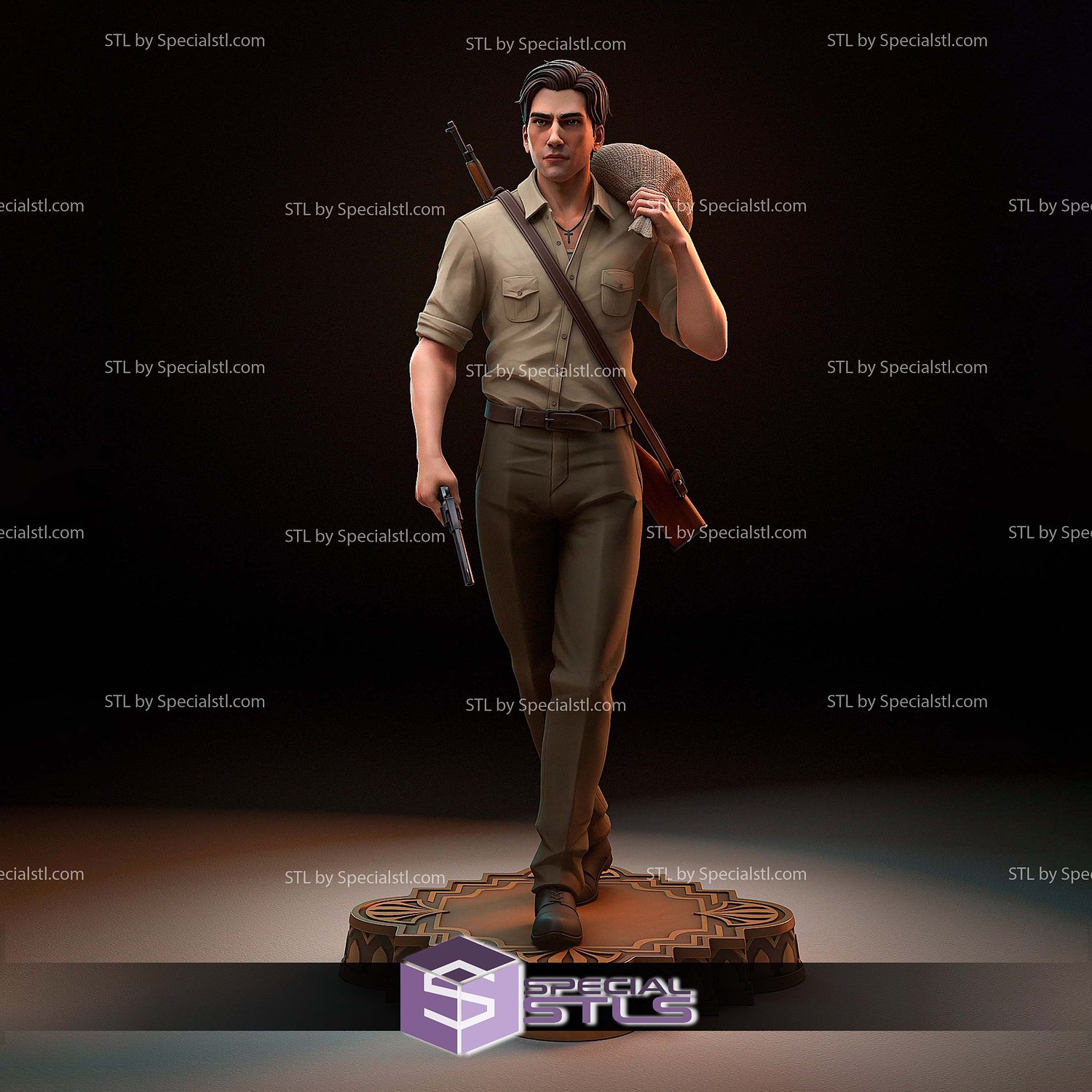 Enzo Favara Mafia The Old Country 3D Printer Files STL Model — view 2