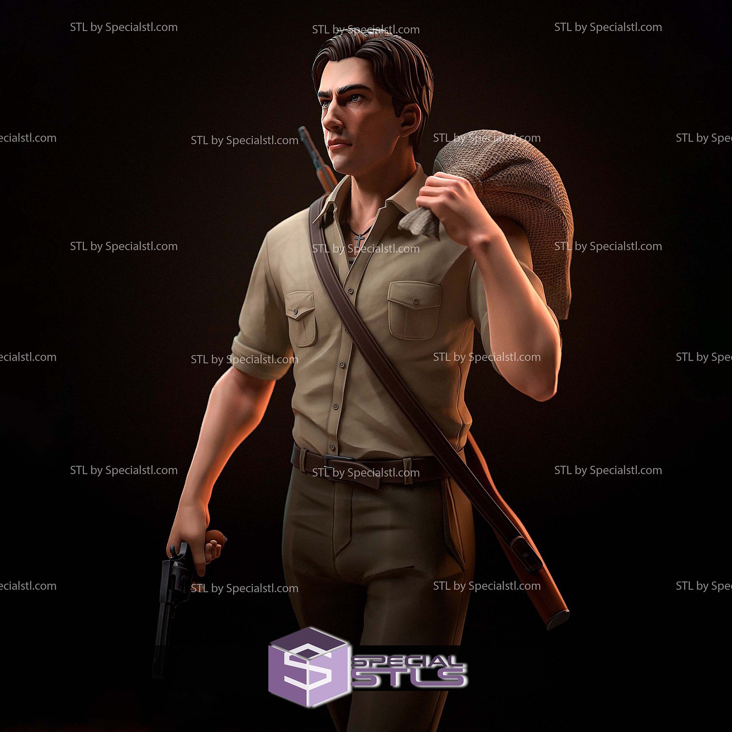 Enzo Favara Mafia The Old Country 3D Printer Files STL Model — view 3