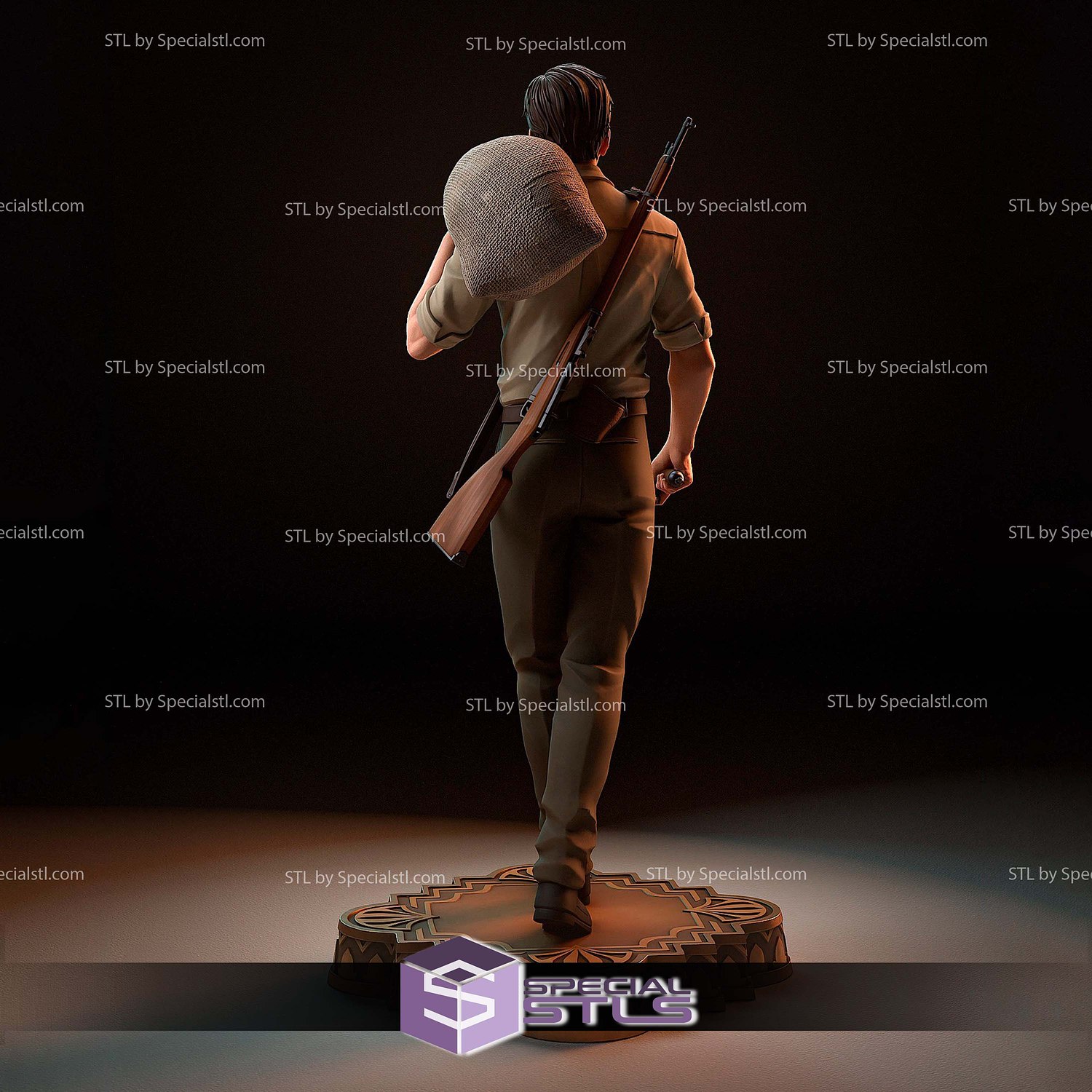 Enzo Favara Mafia The Old Country 3D Printer Files STL Model — view 6