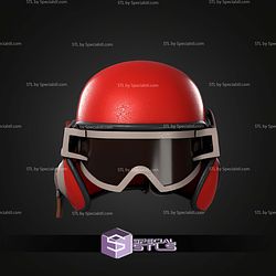 Cosplay STL Files Arc Raiders Wilderness Scout Helmet 3D Model