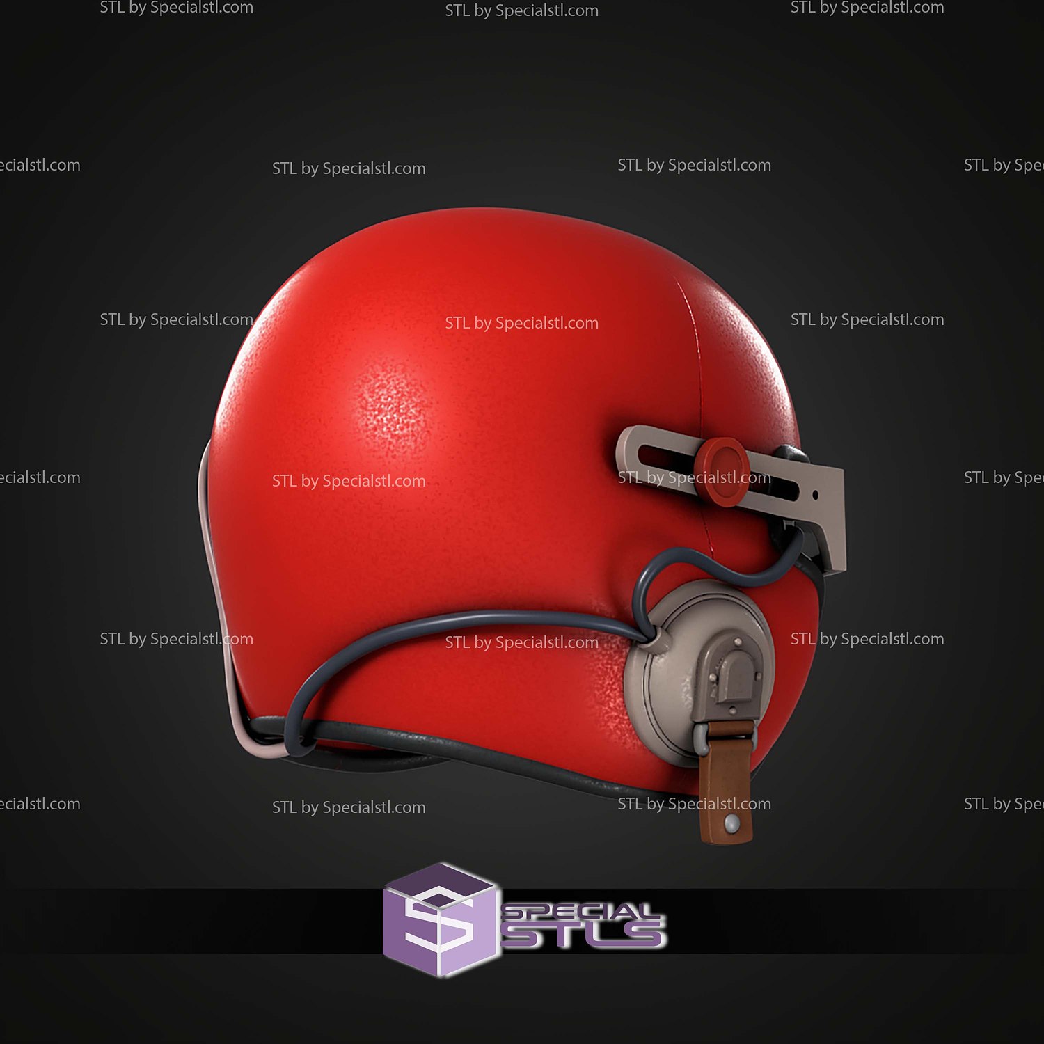 Cosplay STL Files Arc Raiders Wilderness Scout Helmet 3D Model — view 8