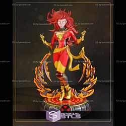 Dark Phoenix Stylized 1-8 3D Printer Files STL Model