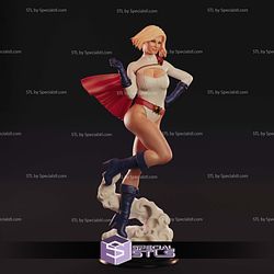 Powergirl Cloud 3D Printer Files STL Model