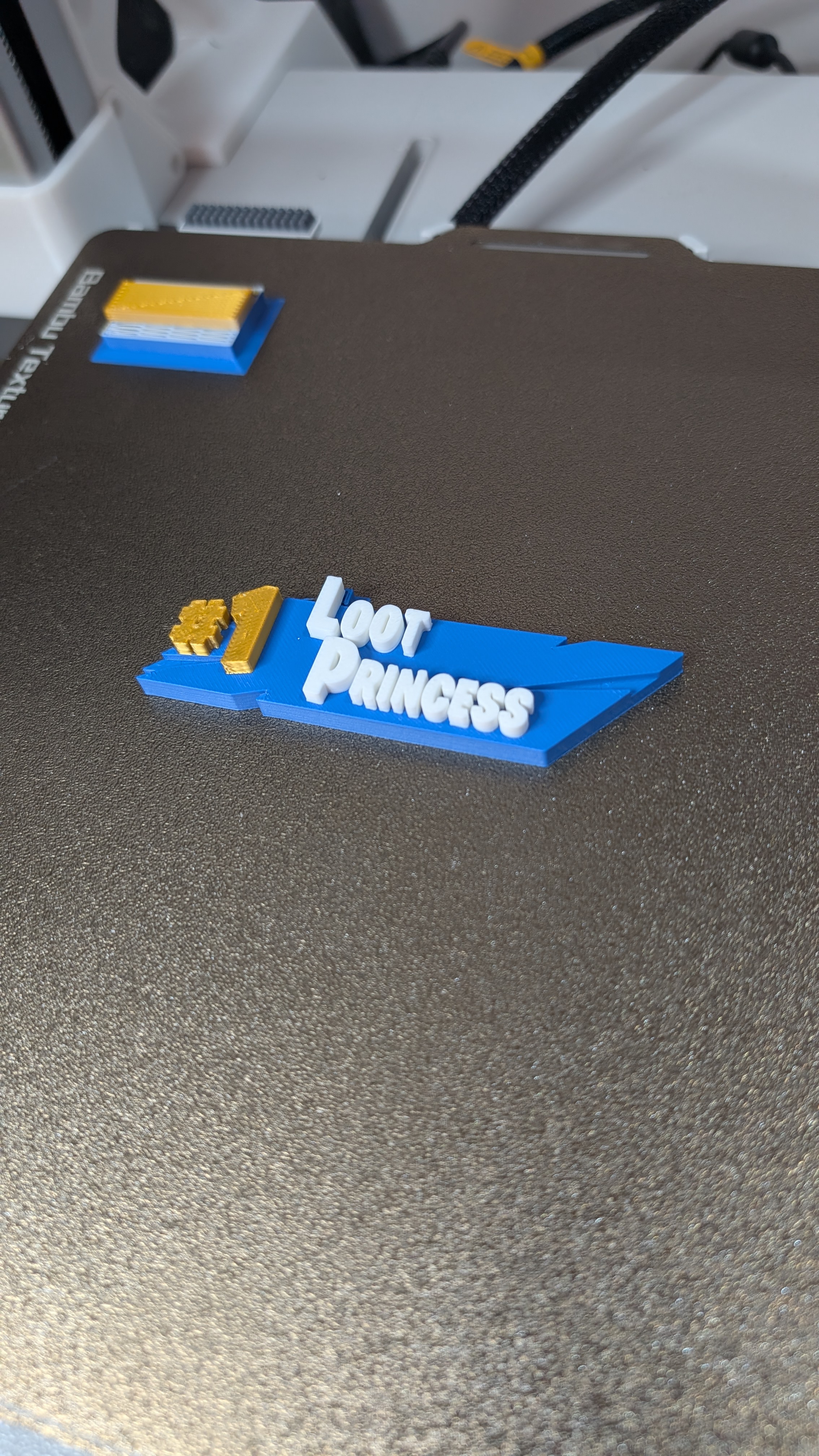Number 1 Loot Princess 3D 3MF Model