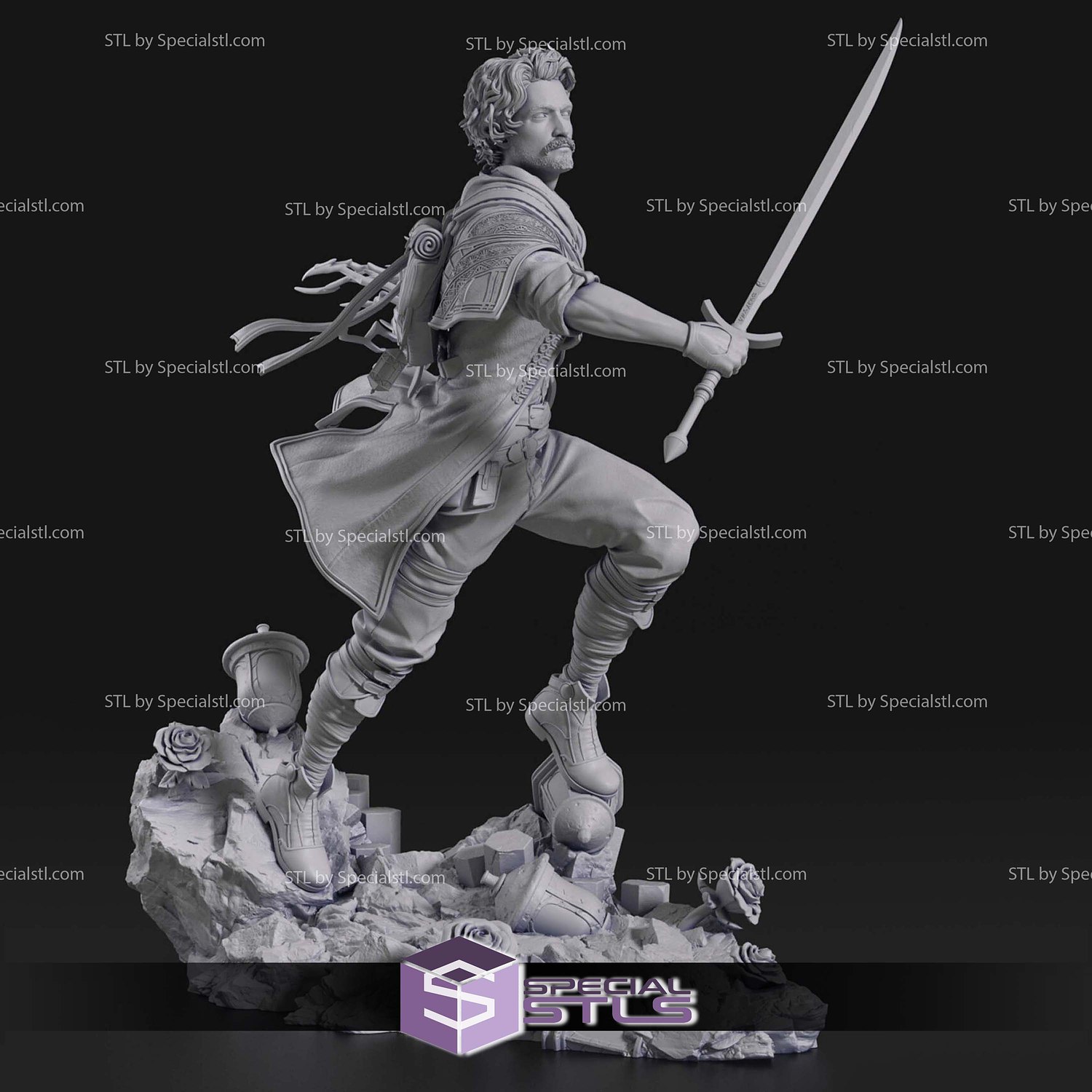 Gustave Power Clair Obscur Expedition 3D Printer Files STL Model — view 4