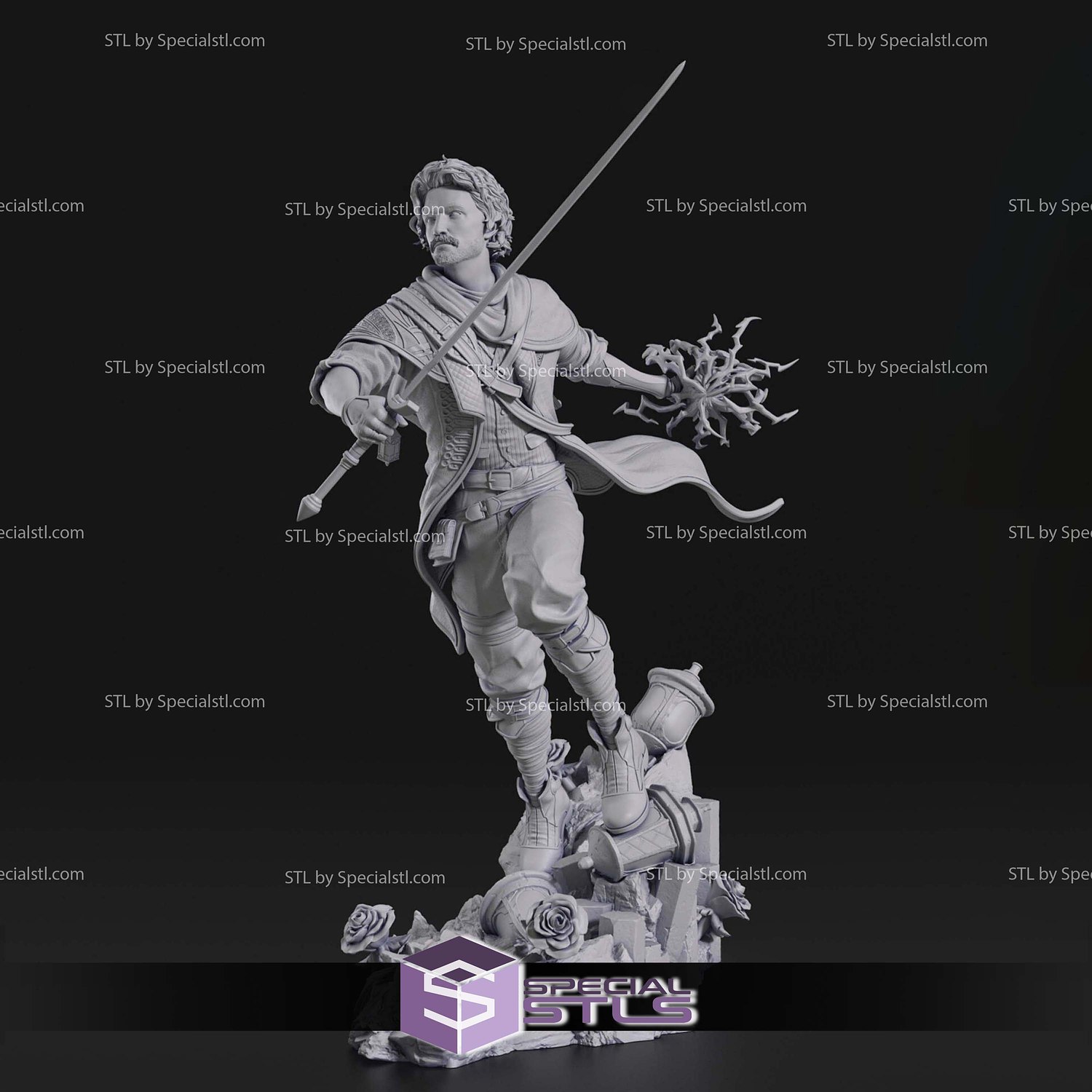 Gustave Power Clair Obscur Expedition 3D Printer Files STL Model — view 5