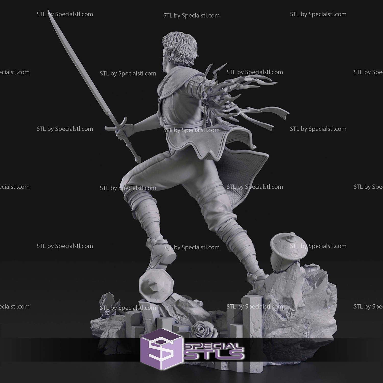 Gustave Power Clair Obscur Expedition 3D Printer Files STL Model — view 6