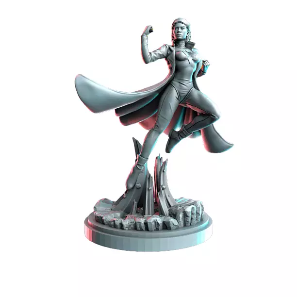 Prism II - Resin Miniature Figurine 3D STL Model