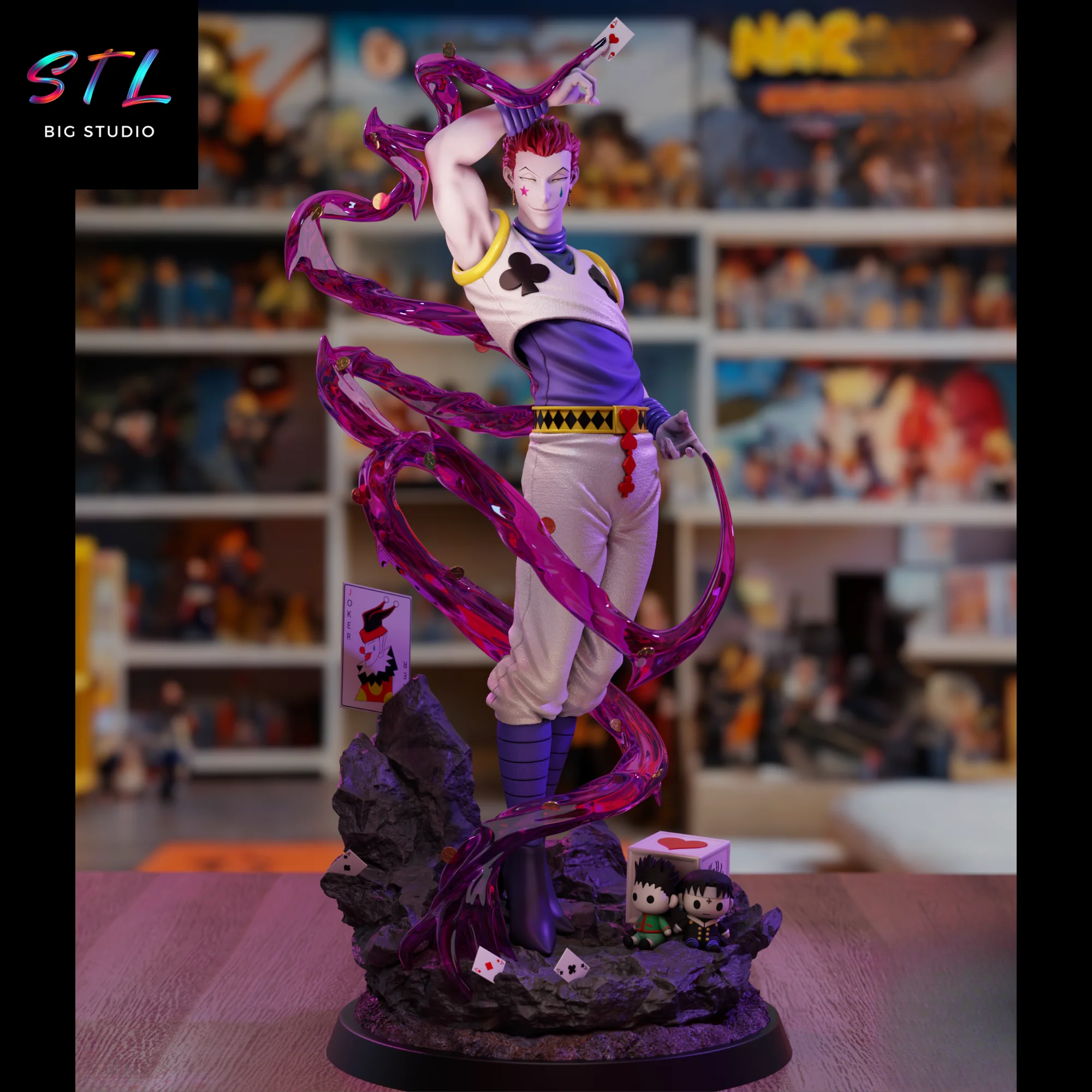 Hisoka Morow STL | Hunter x Hunter | 3D Printable Model Model
