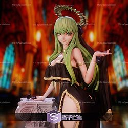 CC Black Bride Code Geass 3D Printer Files STL Model