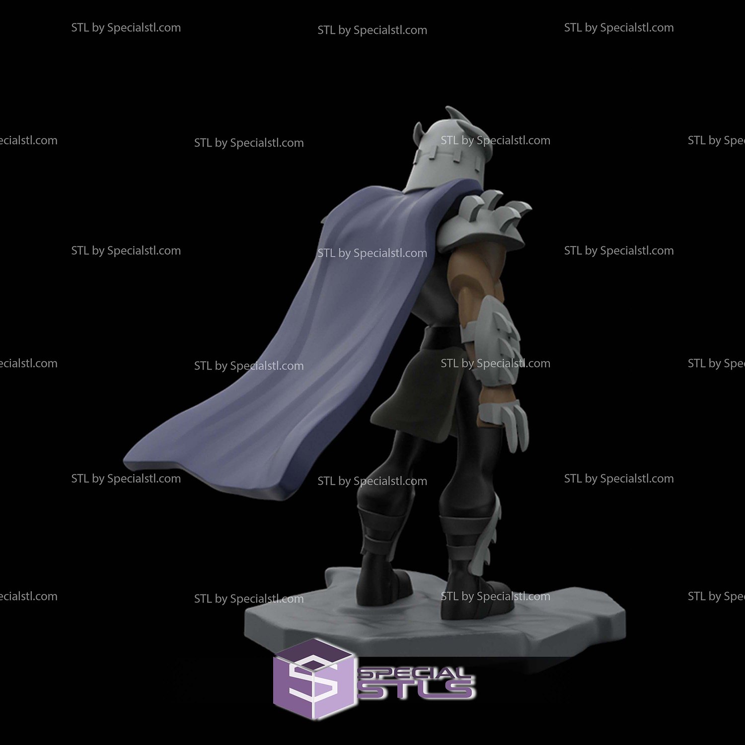 Disney Infinity Style STL Collection - Shredder 3D Model — view 3