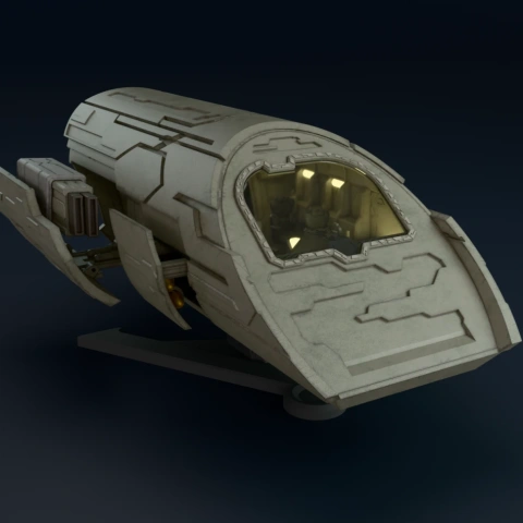 Puddle Jumper 3D Printing Model | Assembly STL Model