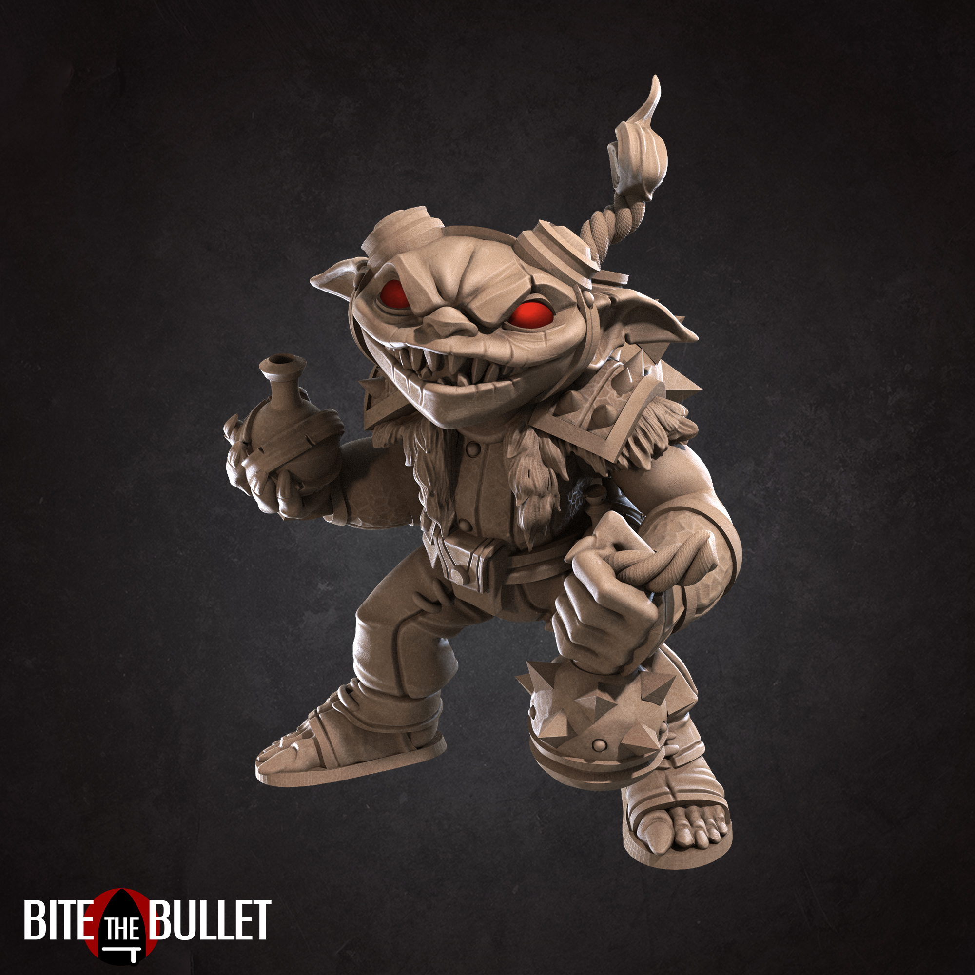 Goblin Artificer 3D STL Model