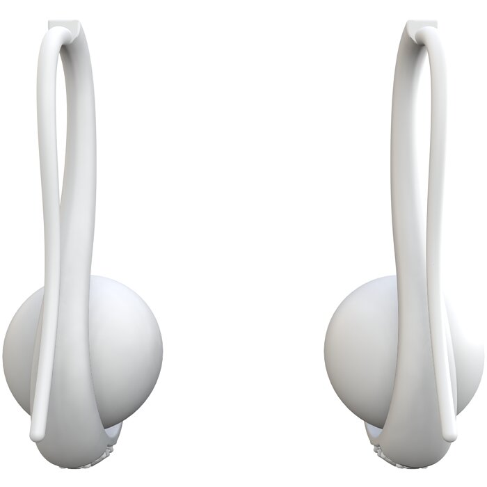 Earrings with 14 mm pearls and 1 00 ct diamonds 3D 3DM Model — view 3