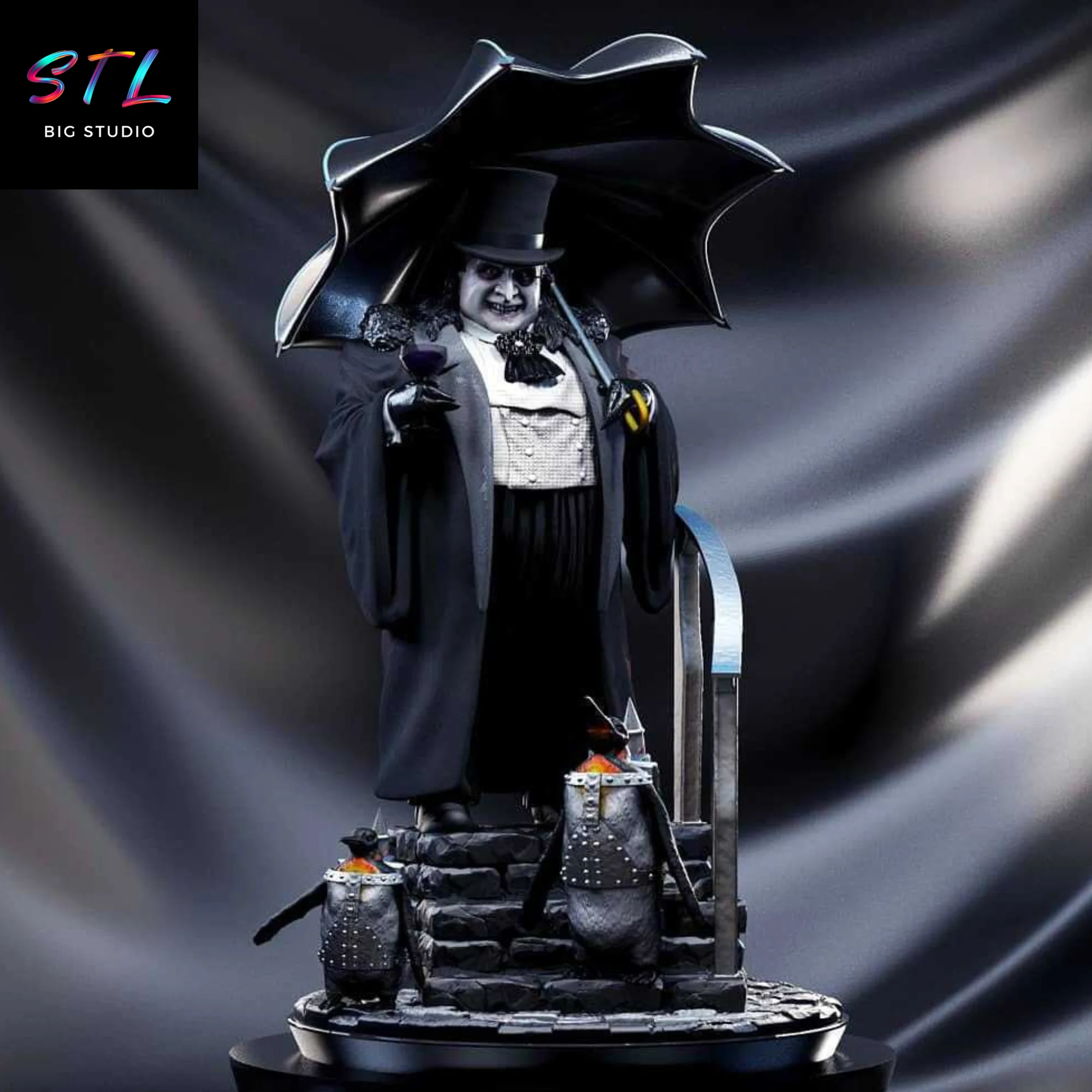 Penguin STL Batman Returns | 3D Printable Figure Model