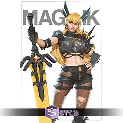 Magik Marvel Rivals Standalone 3D Printer Files STL Model