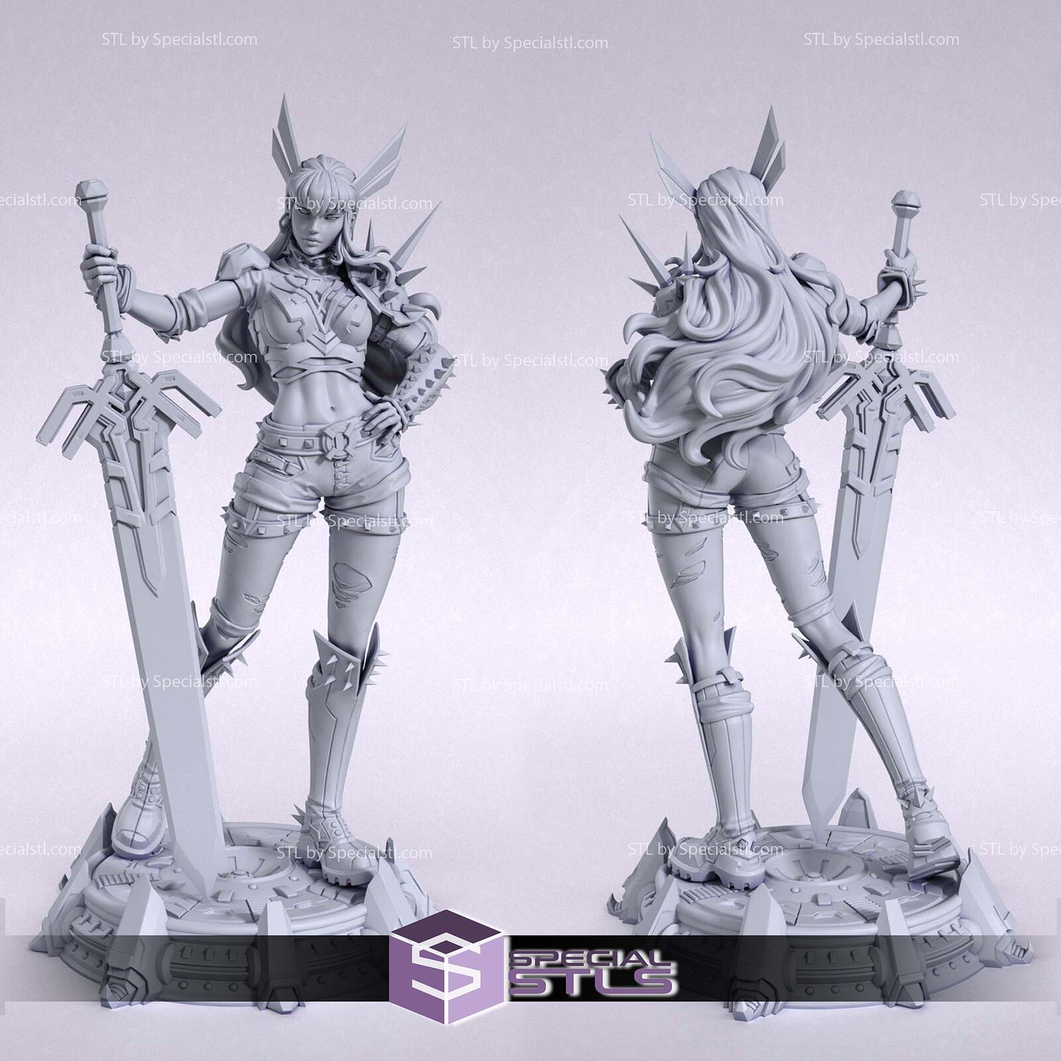 Magik Marvel Rivals Standalone 3D Printer Files STL Model — view 2