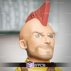 Chibi STL Collection - Kraglin Guardian of Galaxy 3D Model