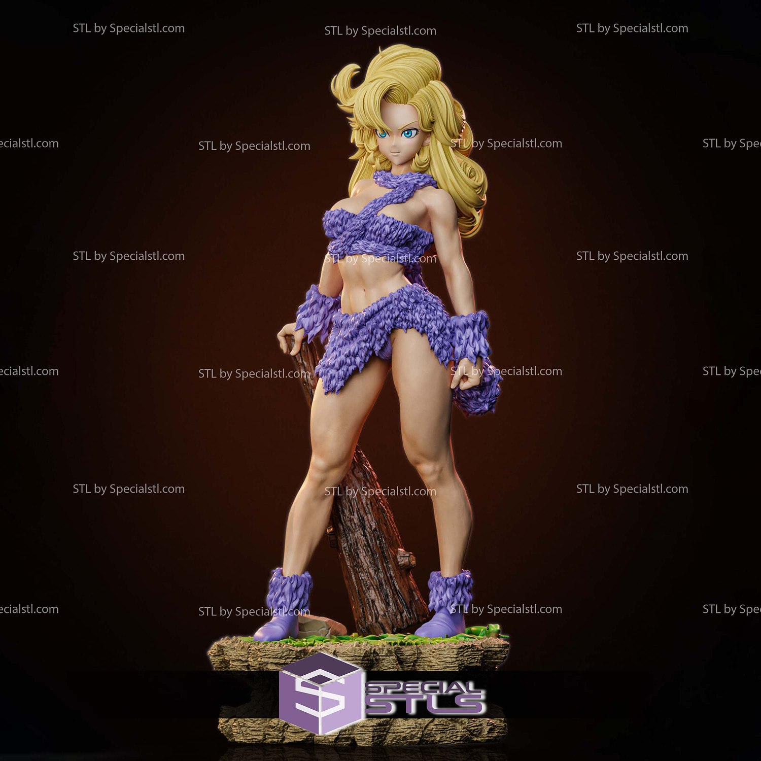 Ayla Chrono Trigger V2 Digital STL Files 3D Model — view 2